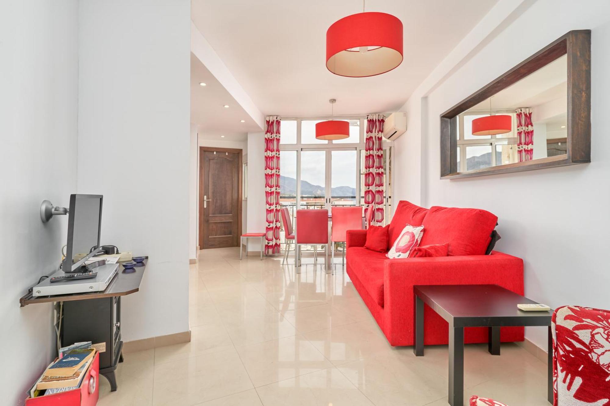 1 Bed Apartment With Sea View Nerja Eksteriør billede